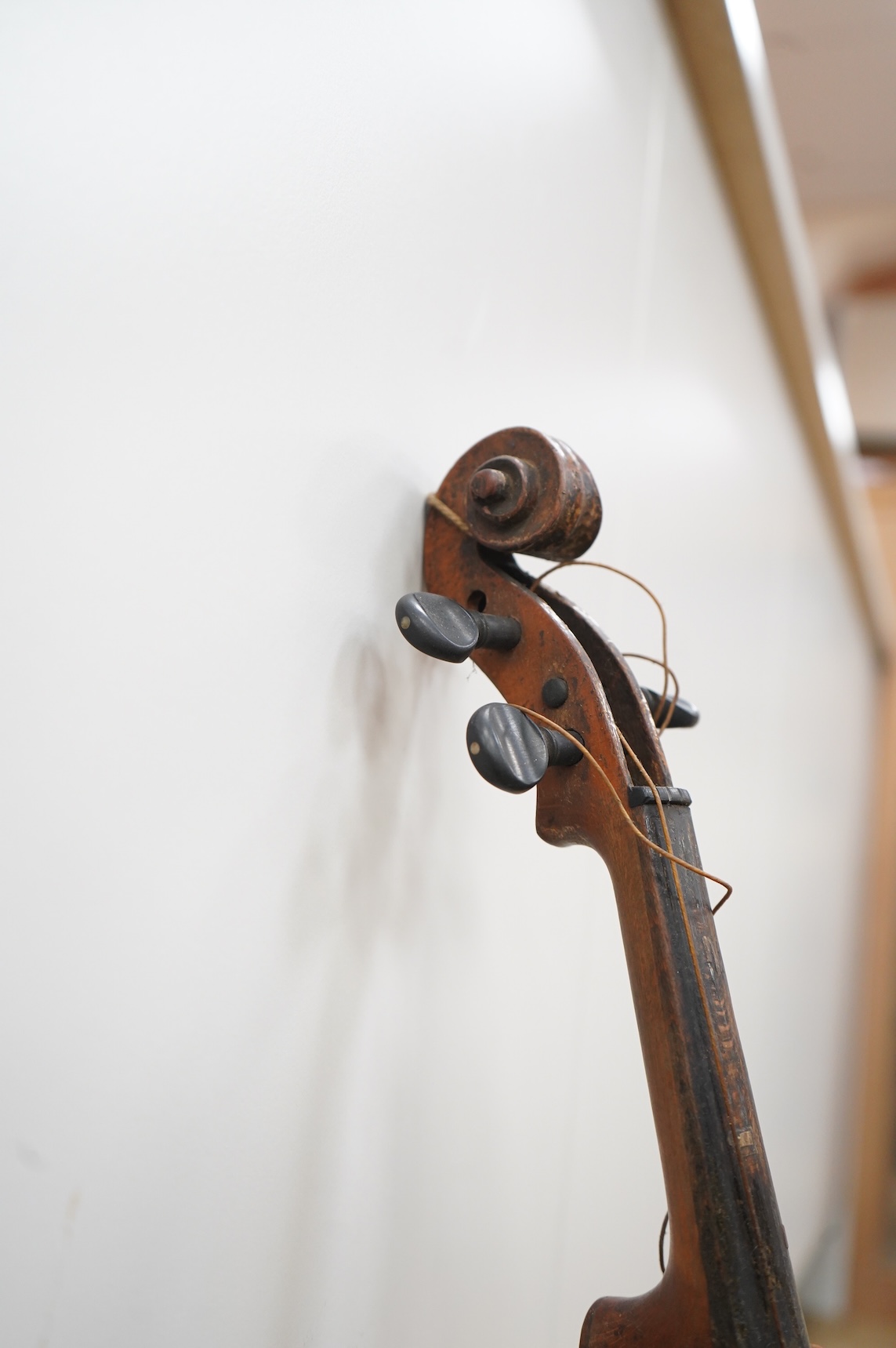 Two 19th / 20th century cased violins
